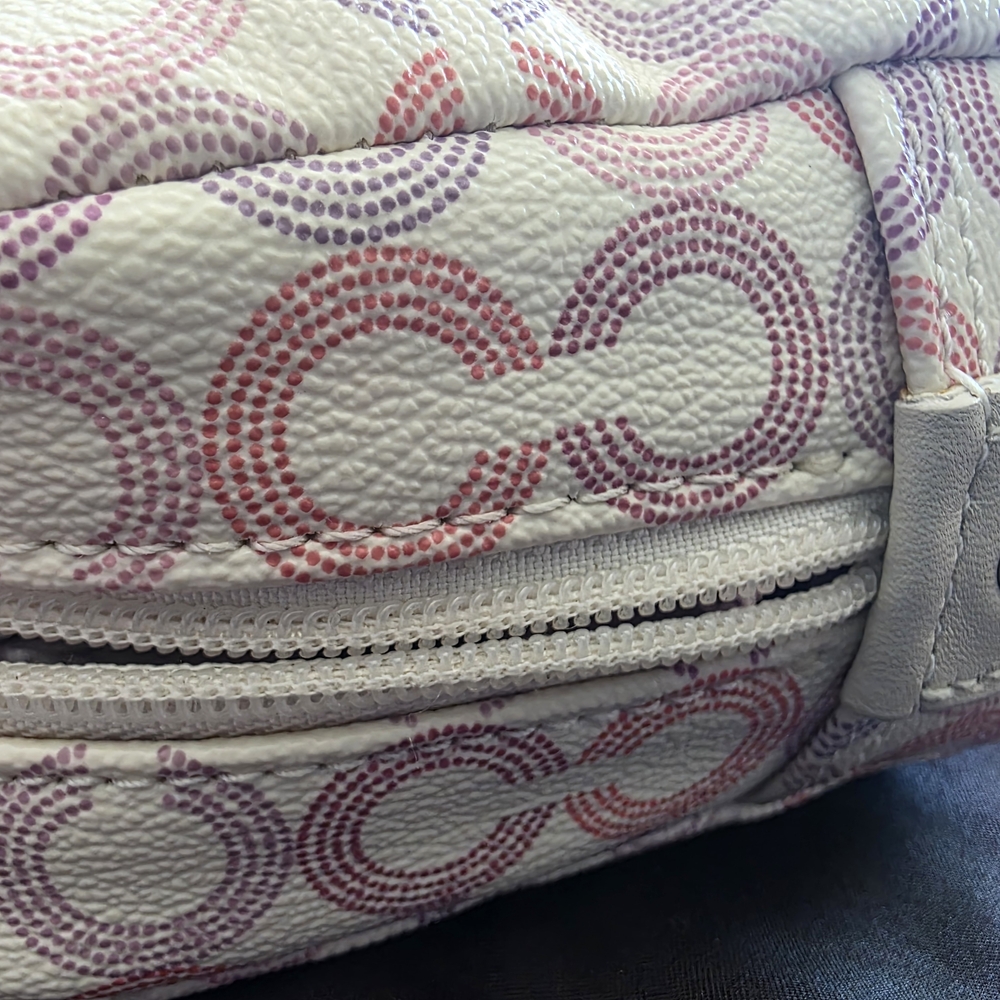Coach Multicolor Signature Cosmetic Bag - Picture 7 of 11